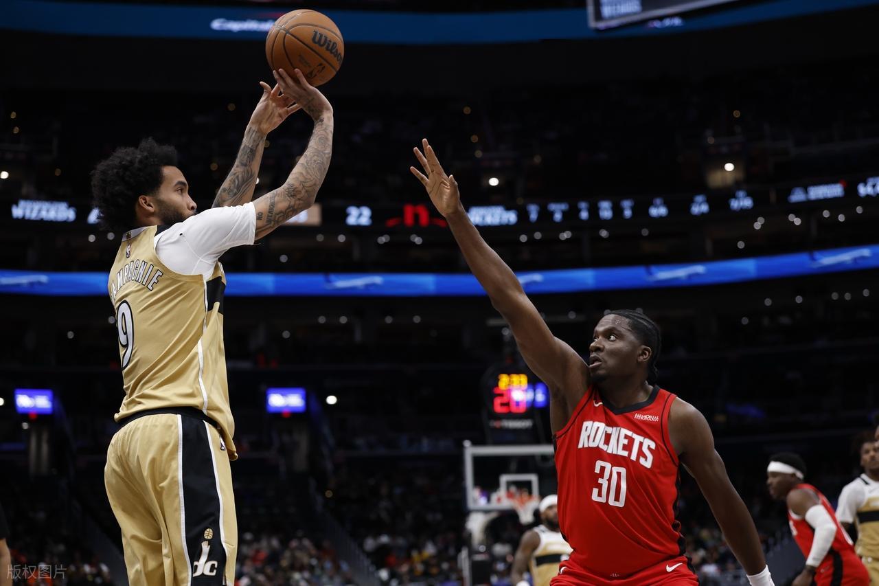 太强了!火箭探花19+7+10+6+2创纪录!申京打爆奇才!杜兰特无解